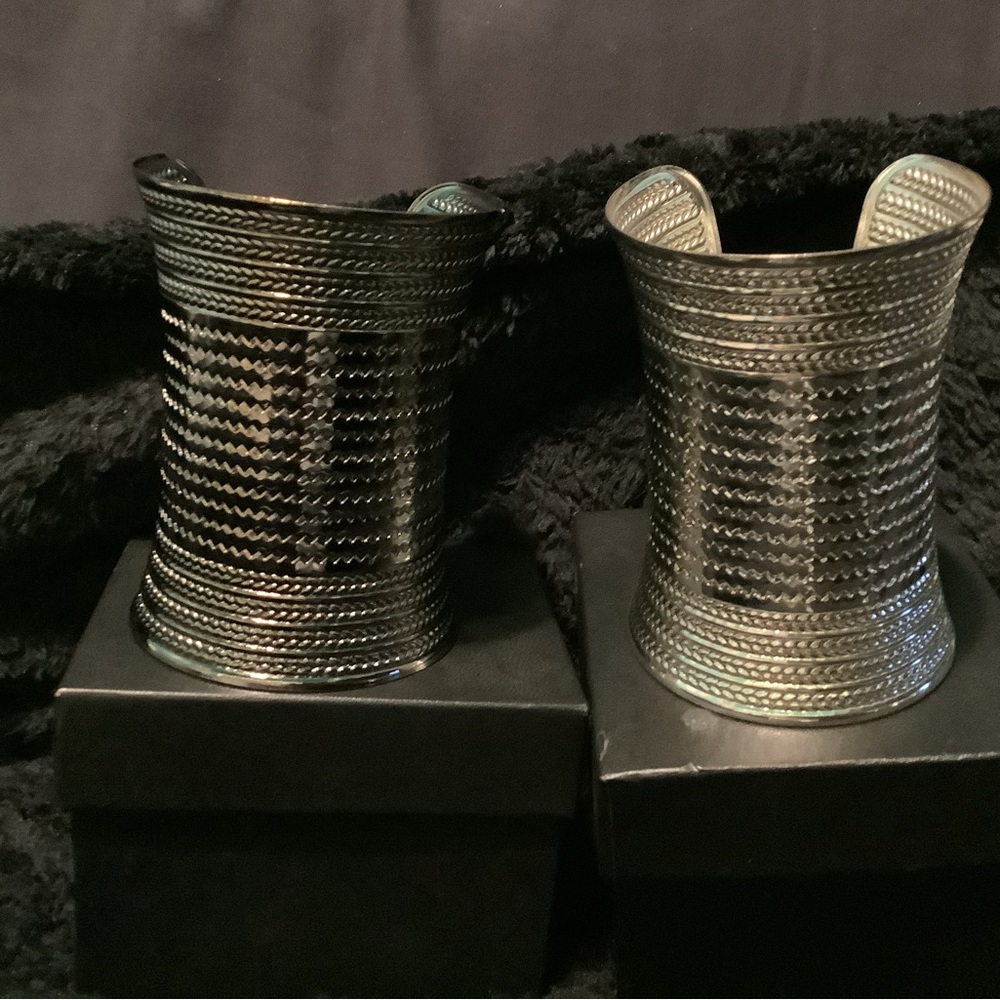 Elegant Silver Cuff Bracelets